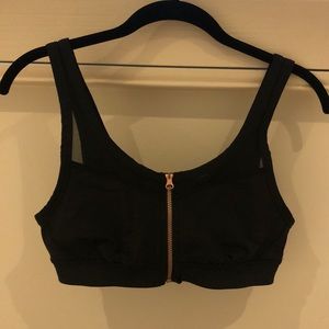 Lululemon zipper bra